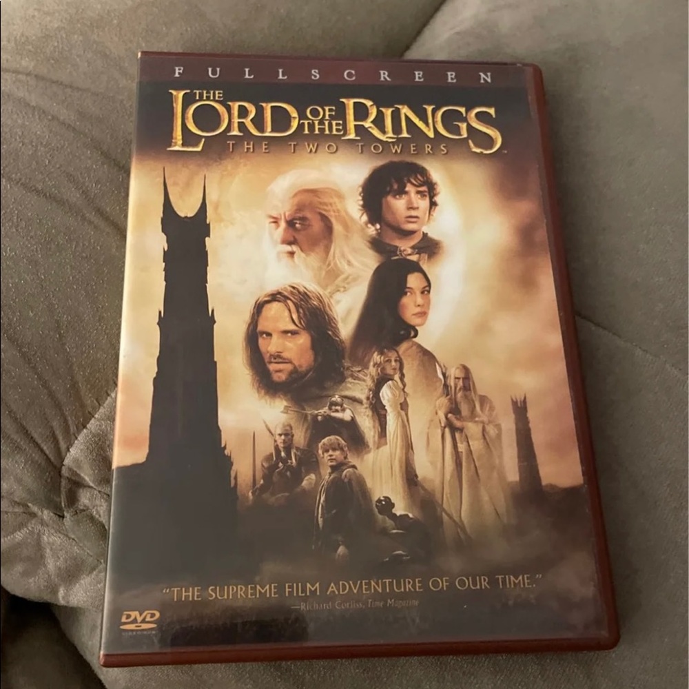The Lord Of The Rings The Two Towers DVD